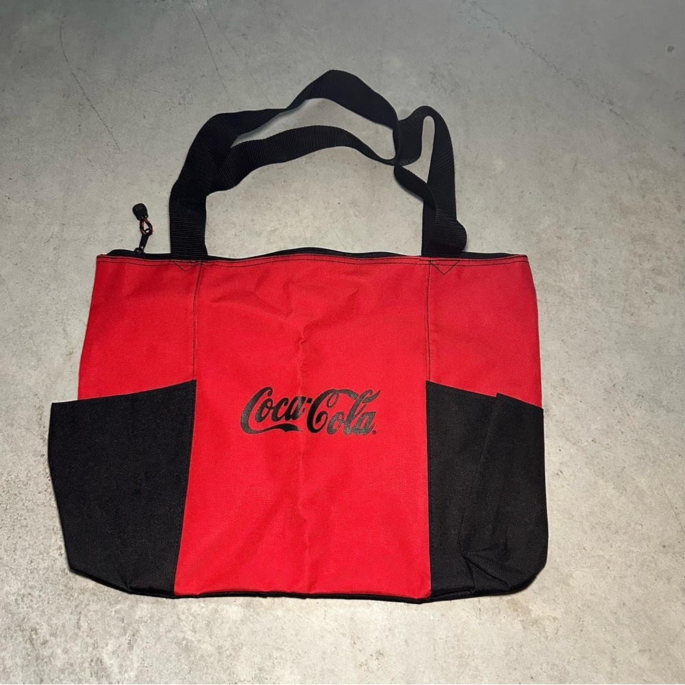Coca-Cola Red and Black Tote Bag